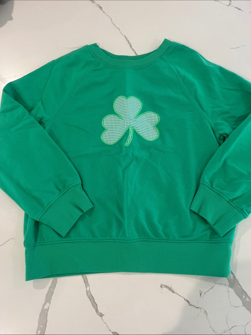 Cat & Jack shamrock sweatshirt